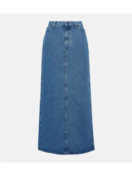 Fustă din denim Giuseppe Di Morabito albastru