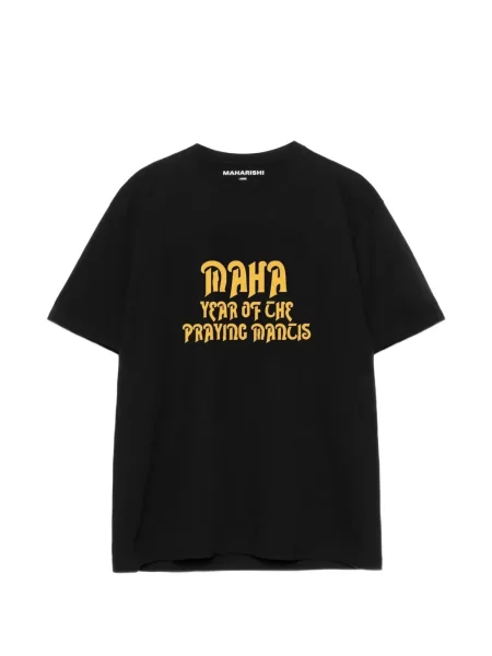 Tricou Maharishi cu imagine negru