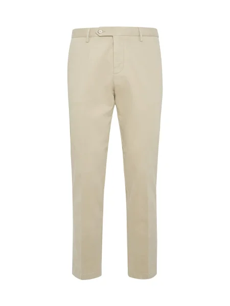 Boggi Milano Pantaloni cu dungă bej