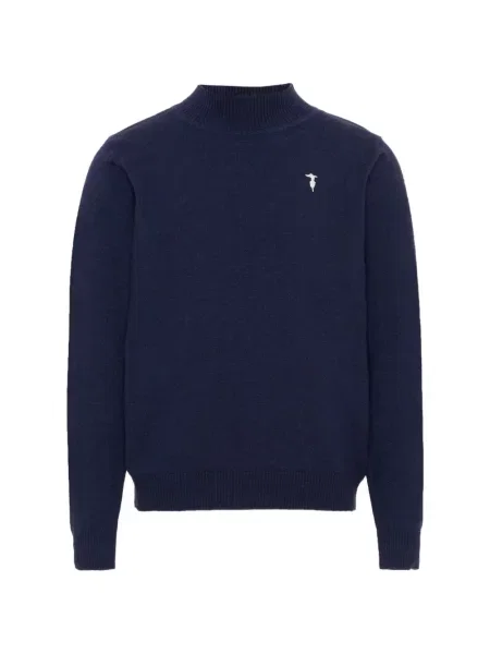 Sweter dziecięcy Trussardi niebieski