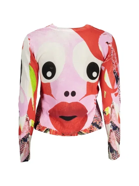Pulover Desigual cu imprimeu abstract