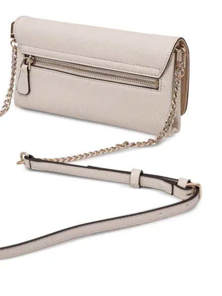 Crossbody táska Guess autogrammal