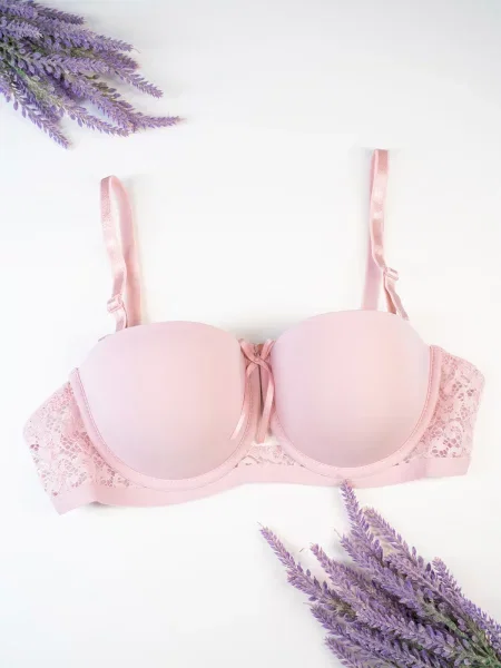 ISSA Plus Бюстгальтер рожевий