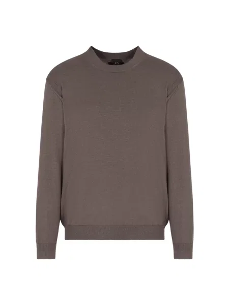 Bluza Armani Exchange wełniana szara