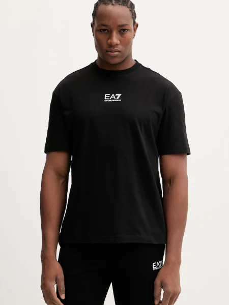 Tričko Emporio Armani černé
