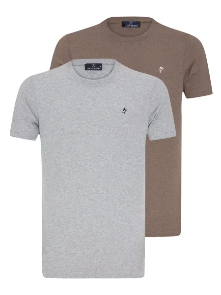 Jacey Quinn Tricou maro / amestecat gri