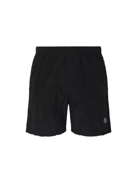 Kąpielówki Stone Island z kamieniami niebieskie