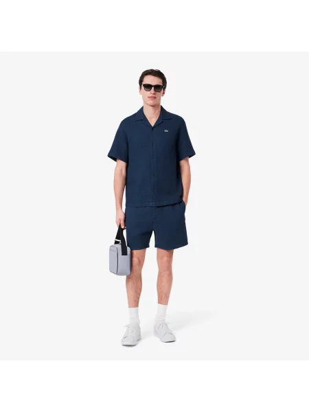 Lacoste Skórzane Sneakersy Carnaby Set białe