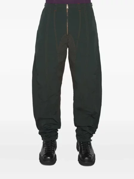 Pantaloni Mugler verde