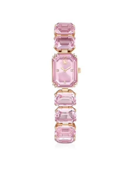 Ceas Swarovski roz