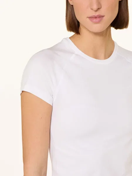 Sweaty Betty Běžecké Tričko Athlete Crop bílá