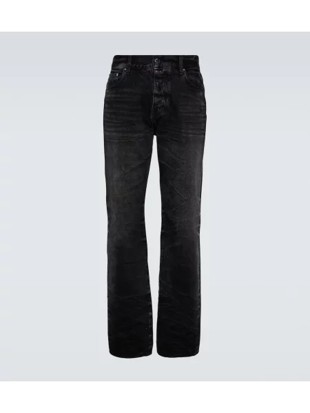 Egyenes szárú farmernadrág Amiri fekete