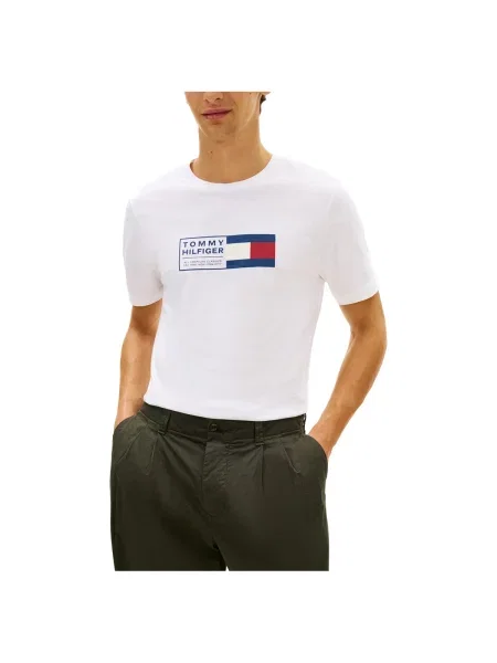 Tricou Tommy Hilfiger alb