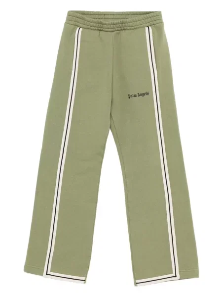 Spodnie dziecięce Palm Angels zielone