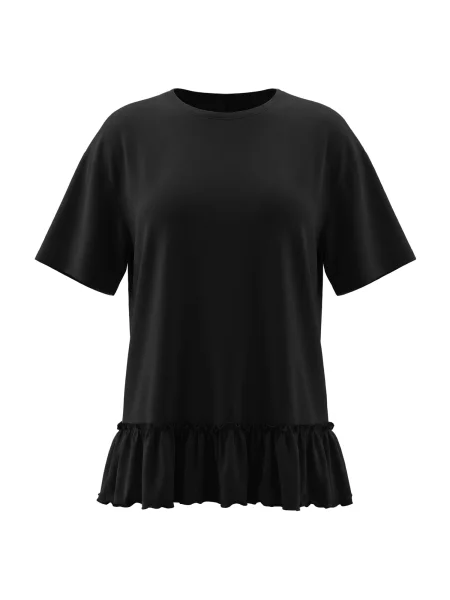 Imily Bela Tricou supradimensional negru