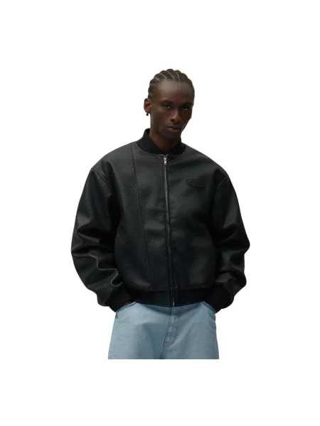 Kurtka bomber Arte Antwerp z logo czarny