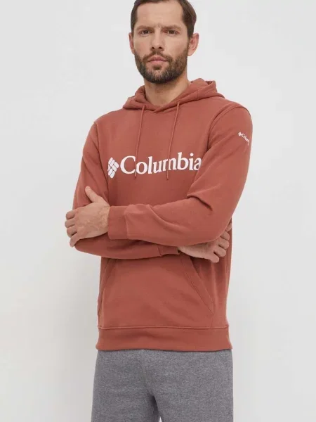 Columbia Mikina CSC Basic Logo červená