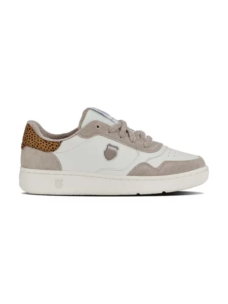 Кожени маратонки K-Swiss SLAMMSHIELD II бежово