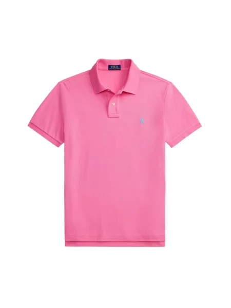 Polo Polo Ralph Lauren z siateczką różowe