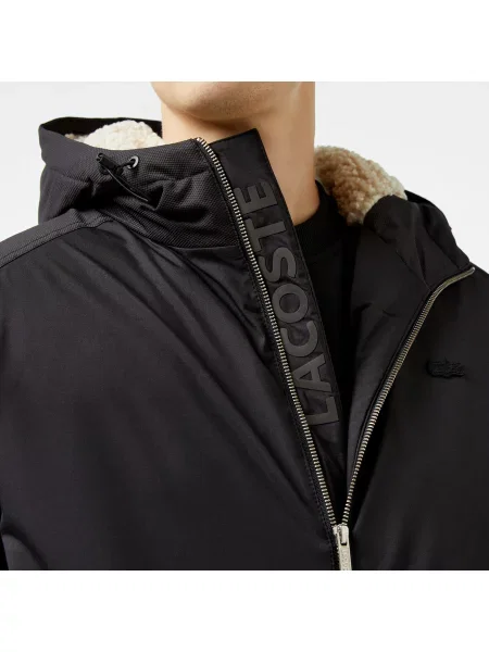 Lacoste Kurtka Regular Fit czarna