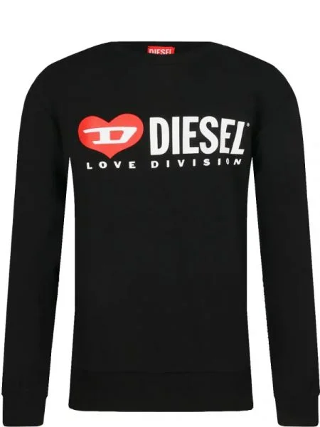 Diesel Hanorac unisex negru