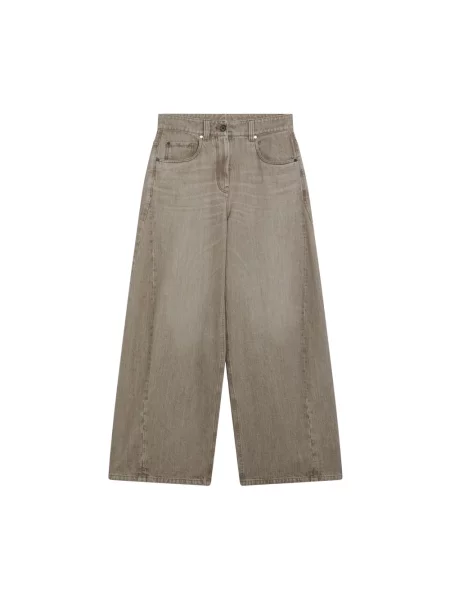 Jeansy Brunello Cucinelli szare