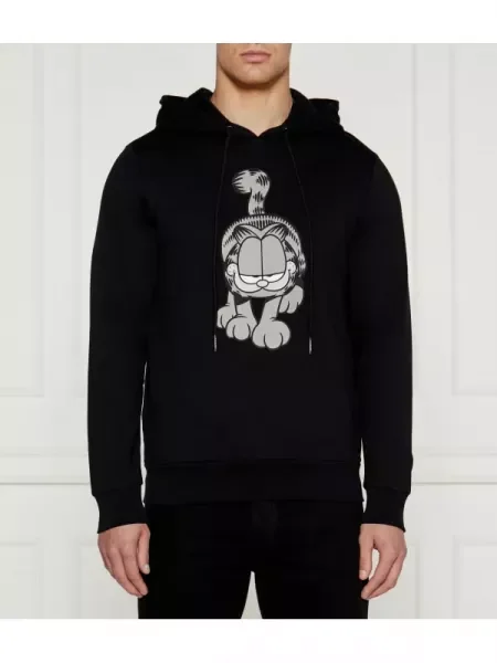 Iceberg Hanorac Iceberg x Garfield negru