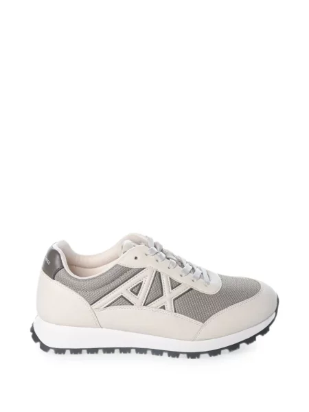 Sneakerși Armani Exchange cu autograf