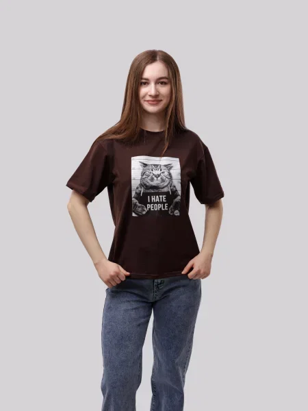 Футболка Stream коричневая