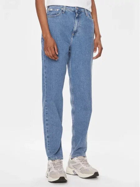 Calvin Klein Jeans Дънки Mom Fit син
