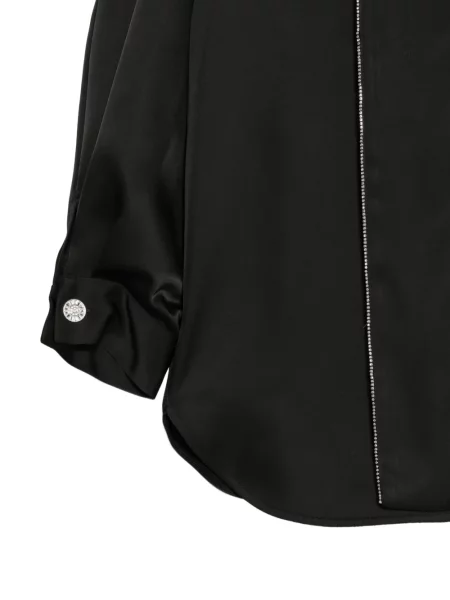 Bluză Simona Corsellini din satin negru