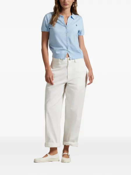 Scurt cămașă Polo Ralph Lauren cu cordon tricotate albastru