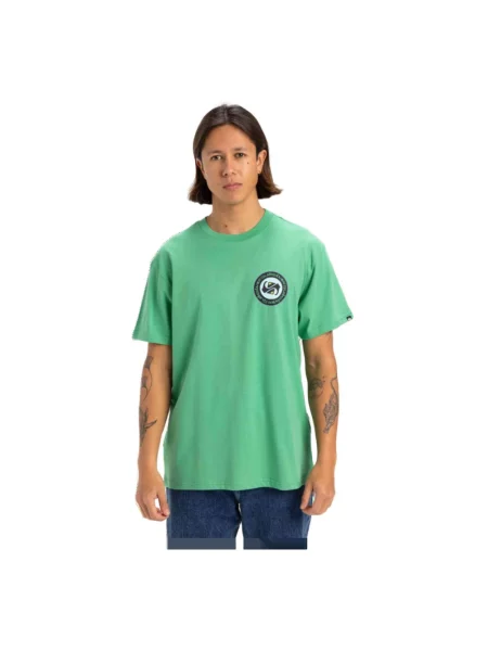 Quiksilver Koszulki Mężczyzna Zielony S Camiseta de Manga Corta Eqyzt żółta