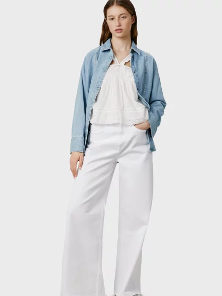 Топ Pepe Jeans белый