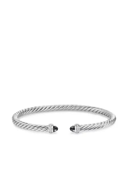Brăţară David Yurman argintiu