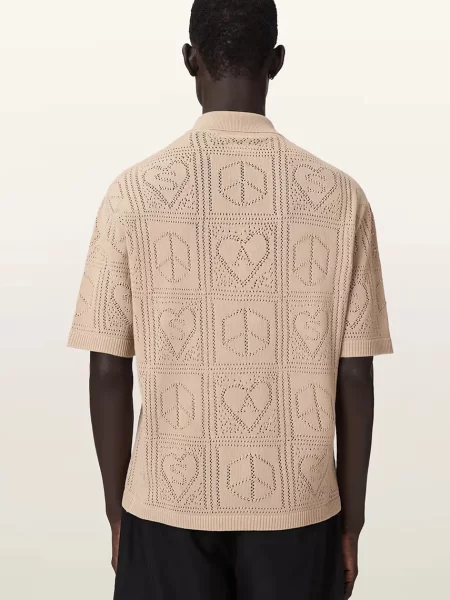AllSaints cardigan pentru bărbați din ARKTX bej