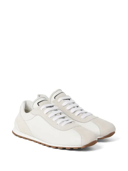 Sneakerși Brunello Cucinelli alb