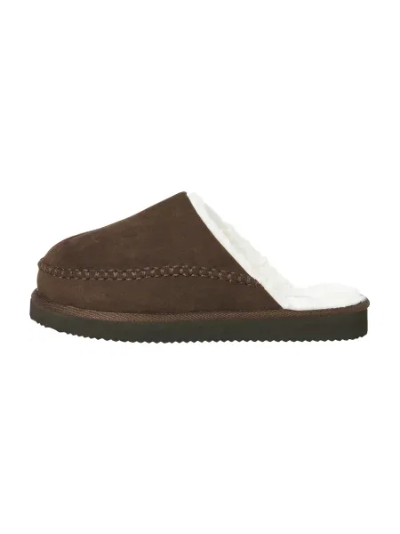 JACK & JONES Papuci de casă JFWMANOR maro închis alb