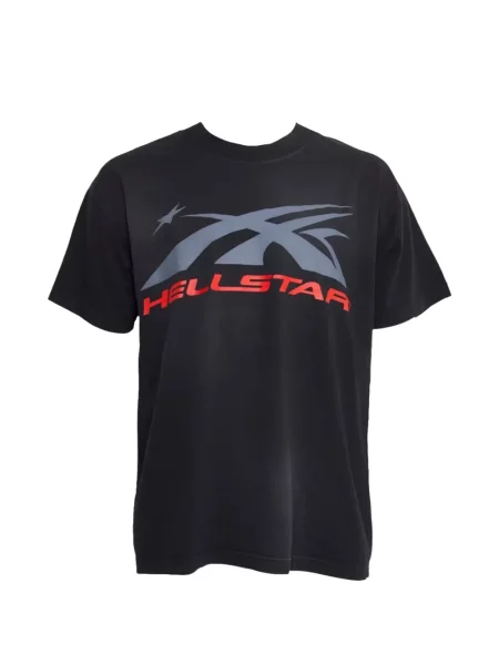 Tricou Hellstar cu imagine negru