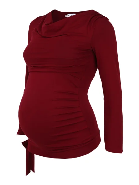 Bebefield Tričko Vida vínově červená