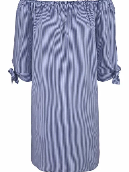 LASCANA Plážové šaty modrá bílá