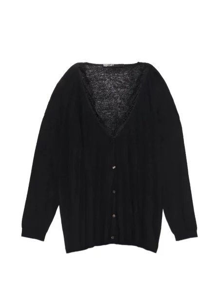 Lung cardigan Bimba Y Lola din dantelă negru