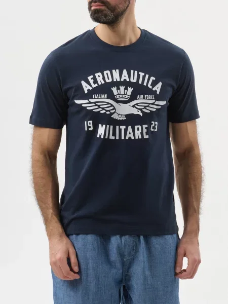 Футболка Aeronautica Militare синя
