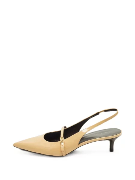 Pantofi cu toc Tory Burch din piele de lac slingback