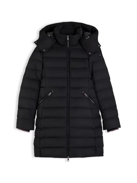 Tommy Hilfiger De puf palton negru