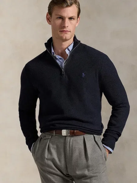 Polo Ralph Lauren Pulover marin albastru