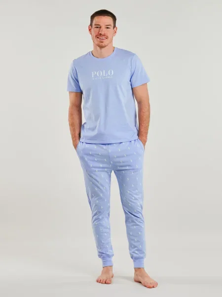 Pijamale Polo Ralph Lauren albastru