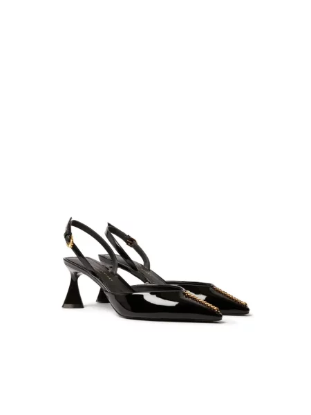 Klapki Stella Mccartney czarne