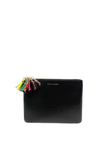 Portofel Comme Des Garçons Wallet din piele negru