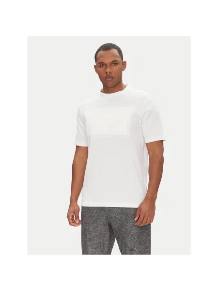 BOSS T-shirt Regular Fit bijela